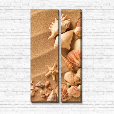 модульные картины Песчаный берег